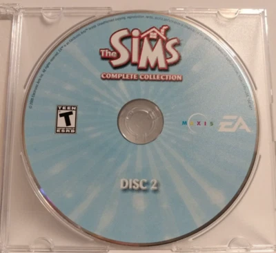 Disc 2 ONLY Sims: Complete Collection (PC: Windows, 2005) tested - Image 1 of 2