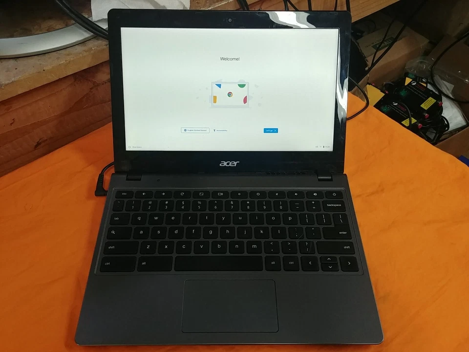 宏碁 Chromebooks C720 ZHN 英特尔赛扬@1.40GHz 16GB 固态硬盘 2GB RAM - 阅读说明(*) — 第 1/4 张图片