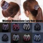 Women Rhinestone Lazy Hair Claws Ponytail Hair-Bun-Clip Bird Nest-H Hot