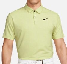 Nike Dri-FIT Golf Tour Heather Polo Shirt Cactus Green Men’s XL DV3123-308