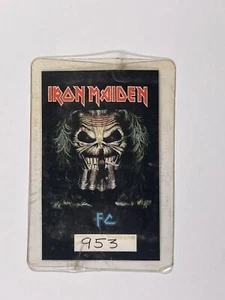 Iron Maiden Fanclub Mitgliedskarte Kerze Finger Laminat Original Circa 1997 - Bild 1 von 12