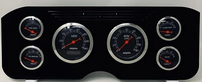 1955 1956 1957 1956 1959 GMC calibre 6 panel de instrumentos juego de clúster de inserción Foto 1 de 4