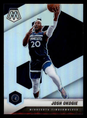 2020-21 Panini Mosaic Silver #12 Josh Okogie - Image 1 of 2