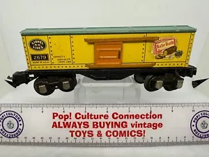 Vintage Lionel Lines Tinplates Baby Ruth 2679 Box Car O Gauge - Picture 1 of 7