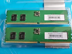 HMCG66MEBUA08TNB Hynix 8GB PC5-44800 MHz SoDimm LOT OF 2 - Picture 1 of 2