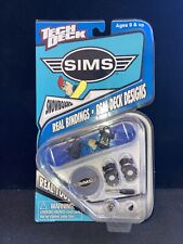 NEW 1999 TECH DECK SIMS SNOWBOARD w/ Accessories Real Designs & Tool Series 4270