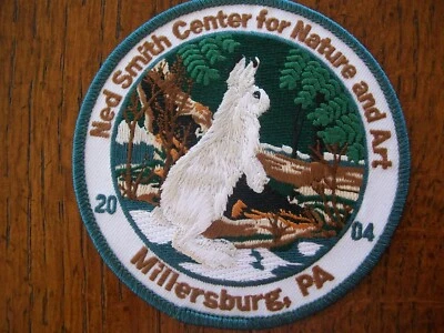 4" 2004 SNOWSHOE LEBRE PATCH NED SMITH CENTER ASSINATURA SÉRIE - Imagem 1 de 2