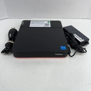 Lenovo ThinkSmart i5-1145G7E Mini PC Windows 11 Pro 256 GB SSD 8 GB RAM Wi-Fi HDMI - Foto 1 di 9