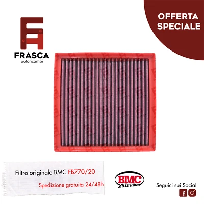 BMC AIR FILTER Filtro Aria Sportivo BMC Mercedes Benz Classe B W242 W246 90 CV 136 CV 109 CV