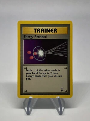Energy Retrieval  110/130 - Uncommon - English Base Set 2 Pokemon Card - LP - Image 1 of 2