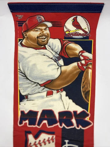 St Louis CARDINALS MLB Vintage 2000 PENNANT Mark McGwire M2938 Cover