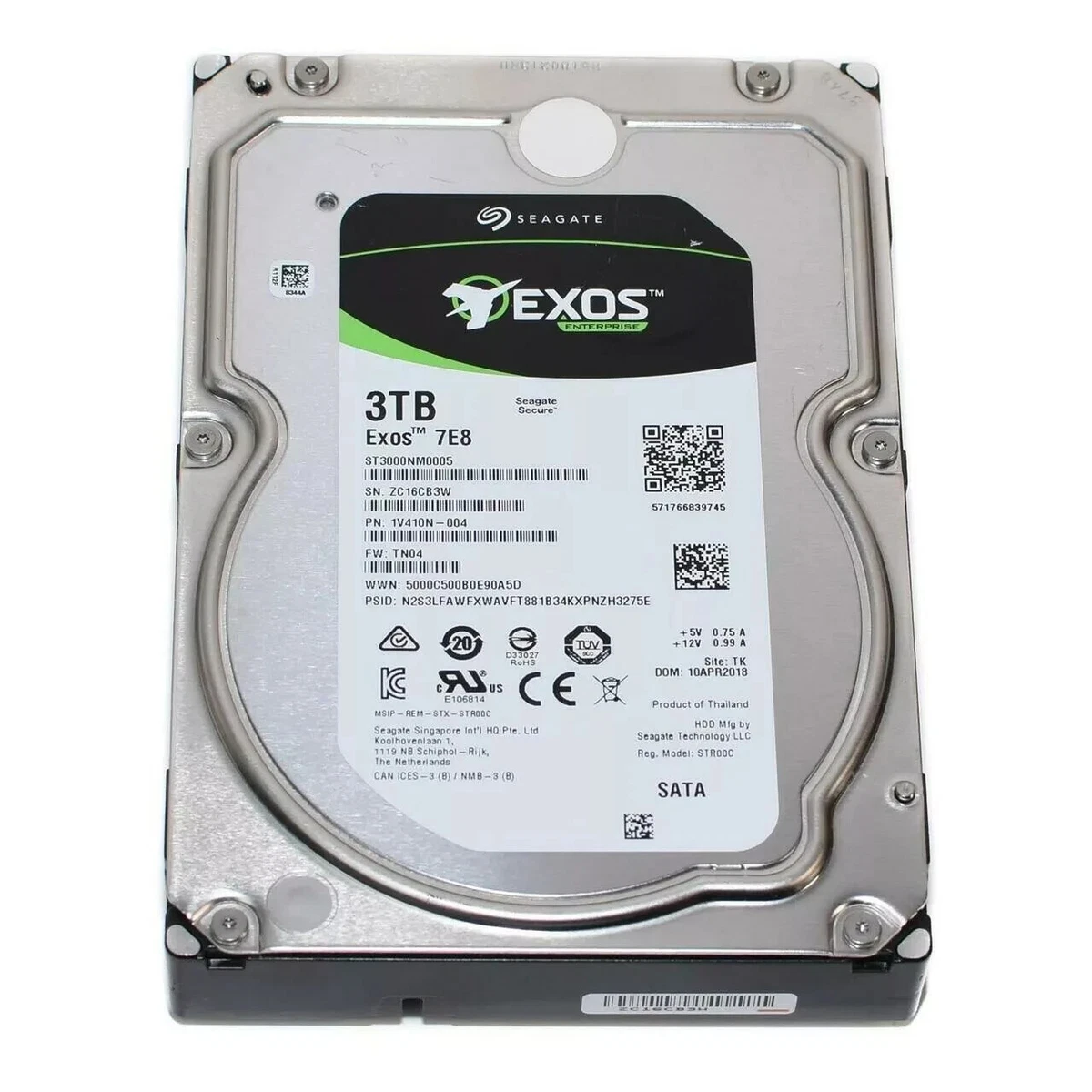 SEAGATE 3TB SATA 内蔵HDD　22 Seagate SATA III 3TB Storage Capacity Hard Drives (HDD, SSD & NAS