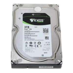 SEAGATE EXOS 7eB 3TB 7200RPM SATA 6.0 GB/s 128 HARD DRIVE ST3000NM0005 HDD - Picture 1 of 1