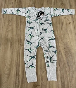 BONDS BABY ZIP WONDERSUIT - PTERODACTYL DINOSAUR - SIZE 1 BNWT - Picture 1 of 8