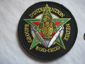 ECUSSON GENIE 31° RG EOD IEDD GROUPE INTERVENTION NEDEX SCRATCH AU DOS 90MM - Imagen 1 de 1