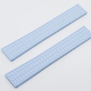 Patek Philippe Original 208806 New Rubber Strap Skyblue for Aquanaut 19x16mm - Picture 1 of 2