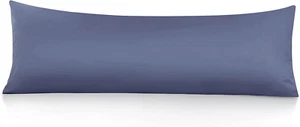 Body Pillow Cover, 100% Cotton, 800 Thread Count Pillowcase, Soft Breathable Lon - Picture 1 of 12