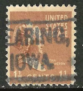 ..EARING IOWA Town Cancel 1,5 Cent 1938 Ausgaben Combined ShippingUS 74E52 - Bild 1 von 1