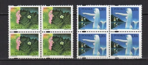 Pologne 1997 EUROPA contes et légendes 2 blocs de 4 timbres neufs MNH /TE3484 - Imagen 1 de 1