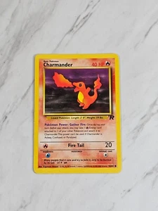 Charmander 50/82 Team Rocket Set 1999-2000 Tarjeta Pokémon - Casi Como Nueva 1X - Imagen 1 de 15