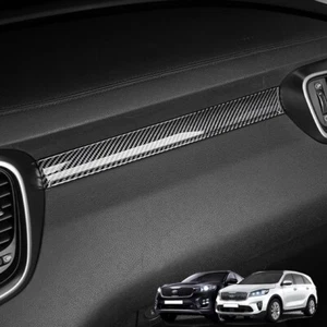 for Kia Sorento 2016-20 Carbon Fiber Dashboard Passenger Side Frame Cover Trim - Picture 1 of 5
