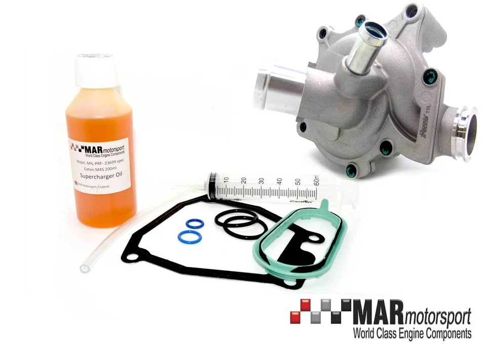 MINI R52 | R53 | Cooper S | JCW Supercharger Oil Service Small Kit + Water Pump - Image 1 of 1