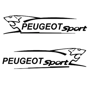 2x stickers peugeot sport - Afbeelding 1 van 1
