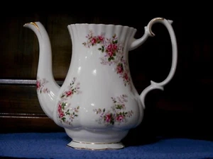 Royal Albert Cafetera Lavanda Hueso Rosa China Inglaterra Repuesto - Imagen 1 de 12