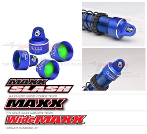 ALU 7075 SHOCK CAPS 8964 For RC TRAXXAS 1/8 MAXX SLASH 6S / 1/10 MAXX WIDEMAXX - Picture 1 of 16