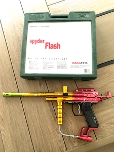 Spyder Flash E Marker Paintball Gun Original Case - Tested & Work +FAST SHIP! - Picture 1 of 5