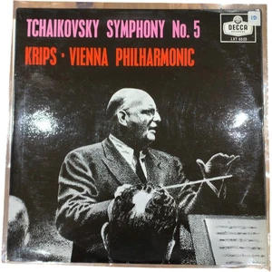 Tchaikovsky Symphony No 5 Krips Vienna Philharmonic LP Decca LXT 5503 - Picture 1 of 11