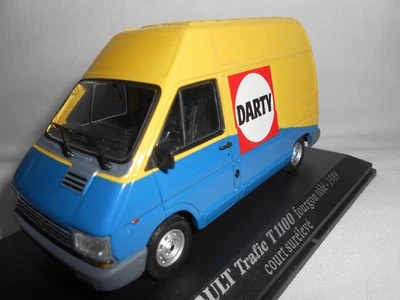 RENAULT TRAFIC T1100 FOURGON TÔLE SURELEVE "DARTY" DE 1979 1/43ème - Photo 1/2