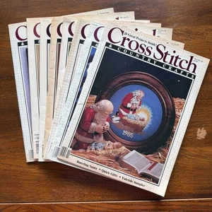 8 Kreuzstich & Land Basteln Vintage Zeitschriften verschiedene Jahre - Bild 1 von 12