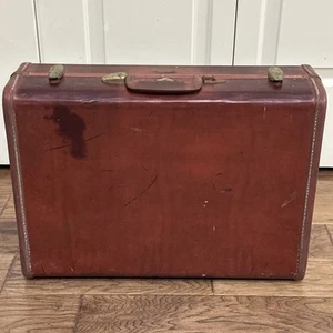 Samsonite Shwayder Bros Denver Luggage 21" Suitcase Style 4932 No Key Distressed - Picture 1 of 14