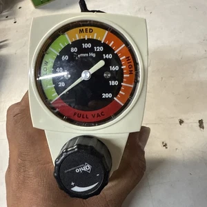 Ohmeda 1224 Three Mode Continuous Suction Vacuum Regulator 0 - 200 mmHg Wall Mt - Picture 1 of 3