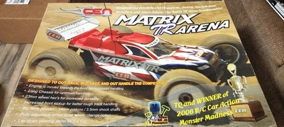 BUGGY DE CARRERAS CEN MATRIX TR ARENA RC NITRO ESCALA .28 1/8, NUEVO EN CAJA, IMPECABLE Foto 1 de 4