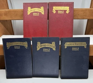 Lot of 5 Vintage Edgar A. Guest Books - 1916-1924 - Picture 1 of 1