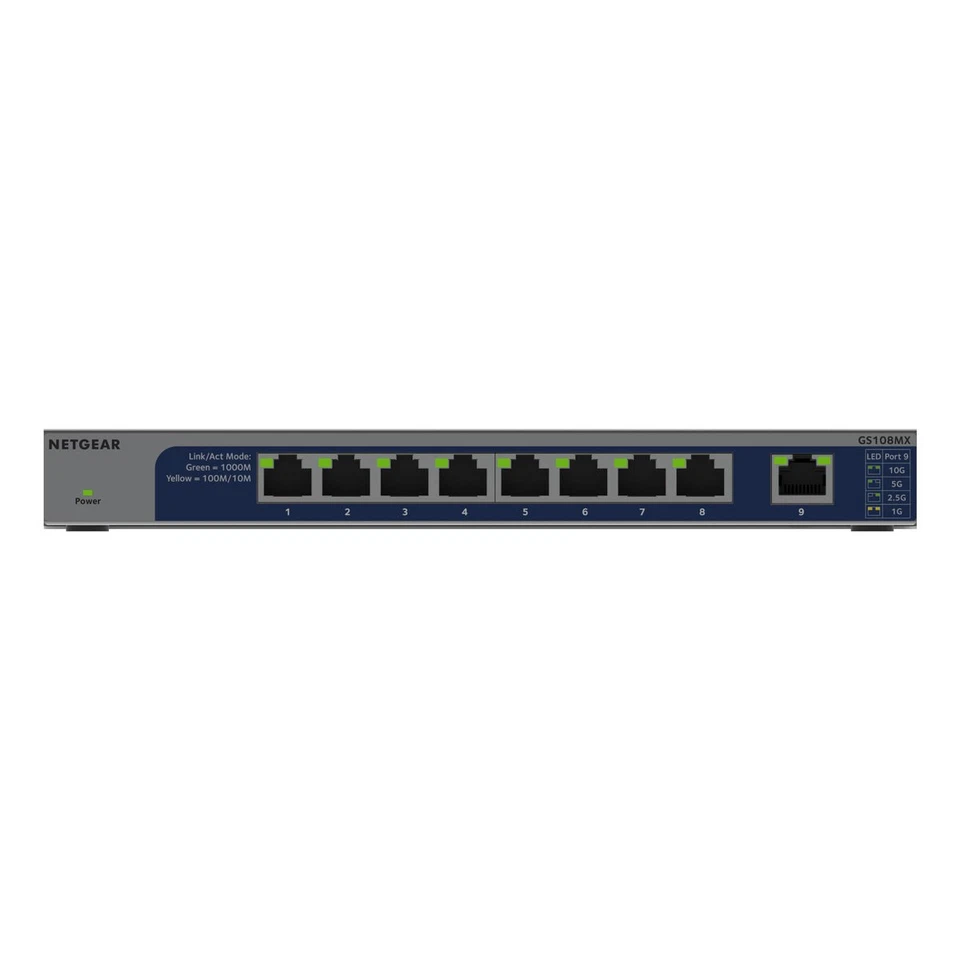 Switch Netgear GS108MX-100EUS