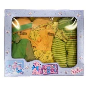 Neu im Karton Zapf Creation Chou Chou Baby Puppe Outfits 3er Set - Bild 1 von 8