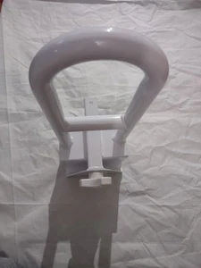 ADJUSTABLE BATHTUB SAFETY RAIL SHOWER GRAB BAR CLAMP-ON BATH HANDLE - Picture 1 of 3