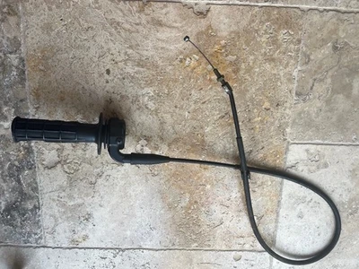 Suzuki 125 dr 1999 poignee accélérateur câble, complet origine  suzuki - Photo 1/4