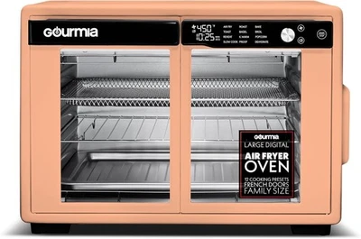 Gourmia French Door Digital Air Fryer Oven - XL 37QT Capacity, 12 Presets, 1700W - Image 1 of 4
