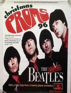 Bootleg Beatles Christmas Proms 96 POSTER 54cm x 76cm / 21 ¼ x 30 inches - Foto 1 di 4