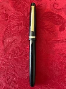 BLACK PILOT BB FOUNTAIN PEN EXTRA BROAD, LITTLE USED