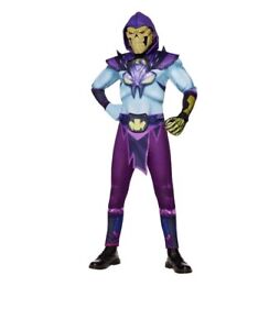 Skeletor Halloween Costume Master of the Universe SKELETOR Boys L 10/ PURPLE NWT