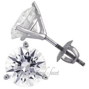 1.0CT NATURAL DIAMOND F/VS2 EXCELLENT CUT ROUND BRILLIANT 14K WHITE GOLD PRONG S - Imagen 1 de 6