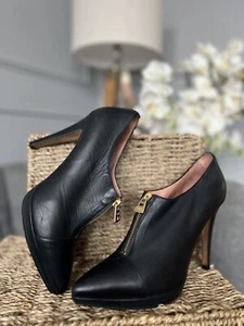 HOBBS NW3 Zapatos Cuero Tacón Alto Reino Unido Talla 6 EU 39 Hecho en Italia - Imagen 1 de 12