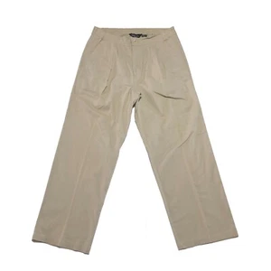 Pantalones De Colección Christian Dior Monsier Para Hombre Talla S Algodón Plisado Caqui Pantalones - Imagen 1 de 12