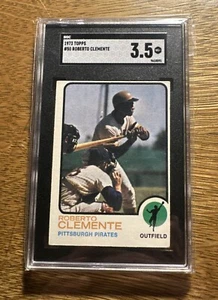 1973 Topps #50 Bob Roberto Clemente Pittsburgh Pirates HOF SGC 3.5 VG+ - Picture 1 of 2