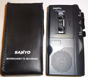 Sanyo TRC-610M Talk Book MicroCassette Registratore Vocale Dittafono - Foto 1 di 4